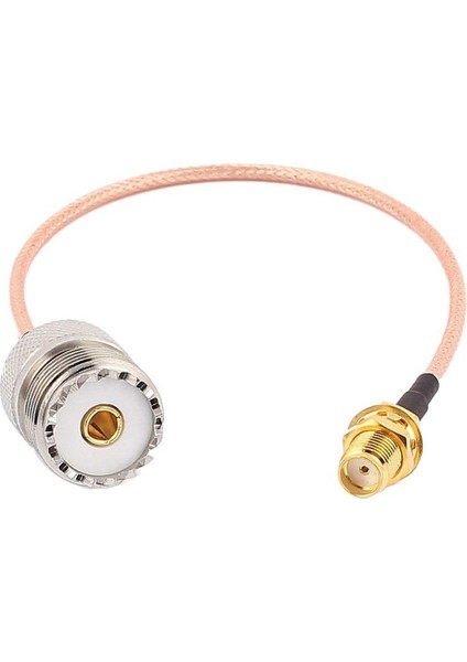 Uhf Tabanı ve Mobil Antenler Için El Tipi Anten Kablo Adaptörü - Sma Dişi - Uhf SO-239 Dişi Konnektörler (Yurt Dışından) modelleri