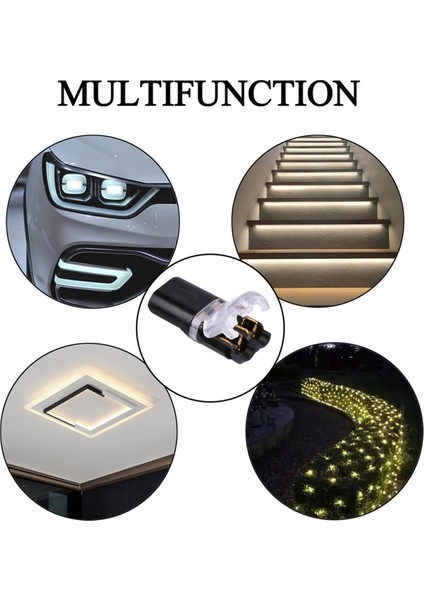 50 Adet Çift Kablolu Tak-Çıkar Konnektör, Takılabilir 2 Pin 2 Yollu LED Kablo Konnektörleri, Kilitli Tokalı Hızlı Kablo Konnektörleri (Yurt Dışından) fırsatları