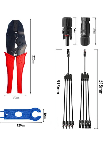Y Tipi 1 Yollu 4 Fotovoltaik Konnektör Fotovoltaik Konnektör Konnektör Anahtarı Fotovoltaik Sıkma Pensesi (Yurt Dışından) indirimleri