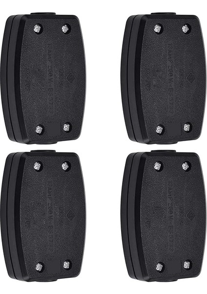 Terminalli Elektrik Bağlantı Kutusu 4 Paket Dış Aydınlatma, Güç ve Otomotiv Kablolaması Için Elektrik Bağlantı Kutusu (Yurt Dışından)