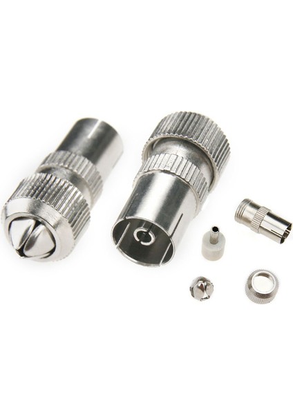 10 Adet (5 x Erkek, 5 x Dişi)Tv Anteni Koaksiyel Kablo Konnektörleri Adaptörü (Yurt Dışından) fiyatları