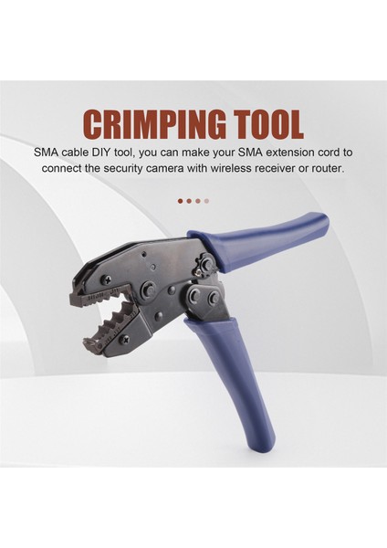 10 Adet Sma Erkek ve Dişi Koaksiyel Konnektörler ve Crimper SMA-RG174 RG316 Wifi Anten Uzatma Kablosu (Yurt Dışından) fırsatları