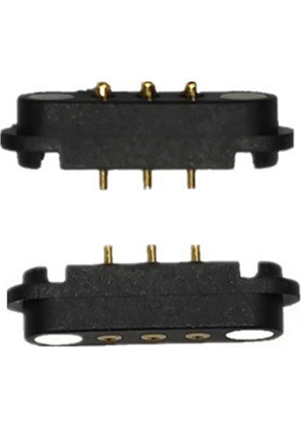 5 Çift 3pin Manyetik Pogo Pin Konnektörü Pogopin Erkek Dişi Aralığı 2.54MM Yaylı Dc Güç Soketi (Yurt Dışından) modelleri