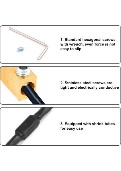 8 Awg Kablo Konnektörleri, 20 Amper Kablo Ekleme Kiti Hızlı Bağlantı Terminali Sarı Devre Terminalleri Endüstrisi Için (Yurt Dışından) modelleri