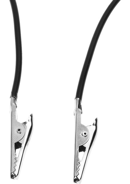 10 Adet 5 Renkli Çift Uçlu Timsah Klipler Test Ucu Jumper Tel 50 cm (Yurt Dışından) fırsatları