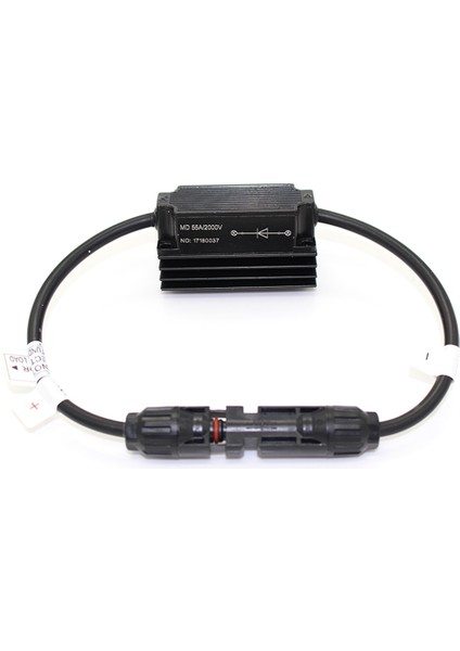 Adet Açık Su Geçirmez 55AMP Dc 2000 V Güneş Konnektörü Tarzı Güneş Panelı In-Line Diyot Konektörü IP67 Birleştirici Kutusu Için (Yurt Dışından)