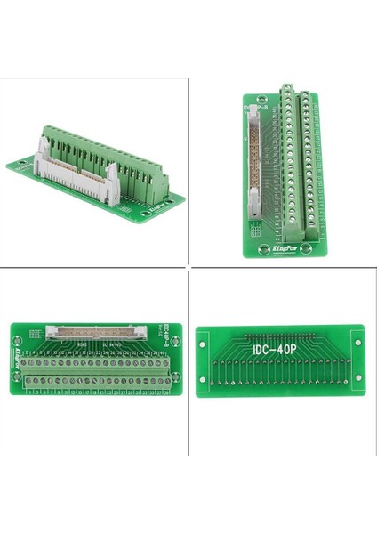 IDC40P 40PIN Konektör Şeridi Kesme Kartı Terminal Bloğu Fiş Plc Arayüzü Braketli, Plc Için, Dın Ray Montajı (Yurt Dışından) fiyatları