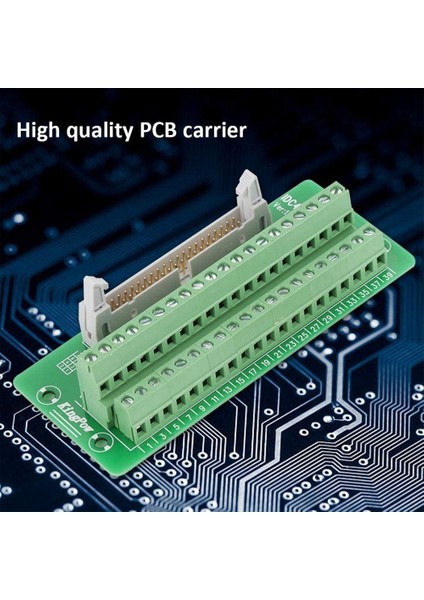 IDC40P 40PIN Konektör Şeridi Kesme Kartı Terminal Bloğu Fiş Plc Arayüzü Braketli, Plc Için, Dın Ray Montajı (Yurt Dışından) modelleri