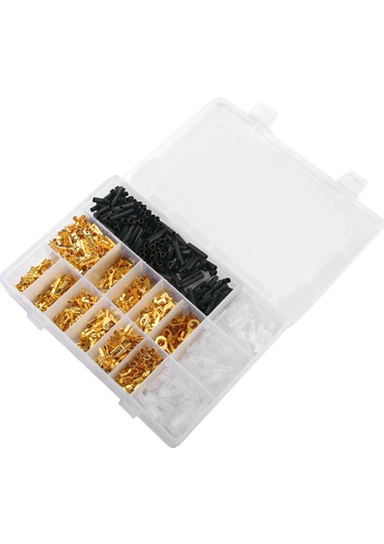 1050PCS Altın Sıkma Terminalleri Soğuk Preslenmiş Yaylı Terminaller (Yurt Dışından)