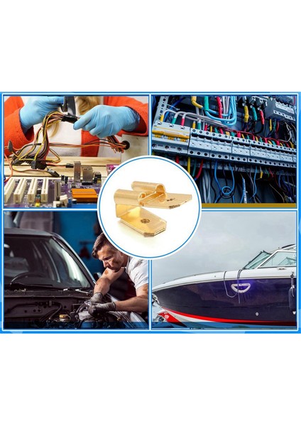 25 Adet Piggyback Spade Konnektörleri, 3 Yollu Adaptör Çift Erkekten Tek Dişiye Pirinç Hızlı Bağlantı Kesme Konnektörleri (Yurt Dışından) fırsatları