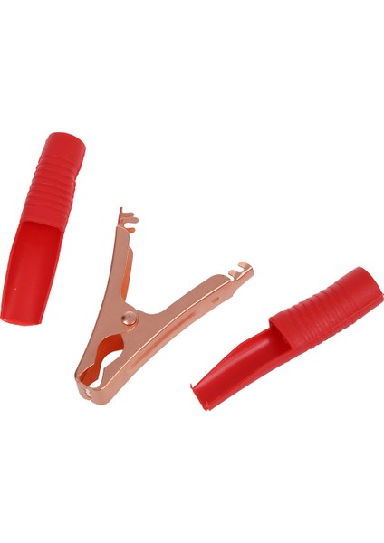 Araba Timsah Klipsleri Akü Kelepçeleri Timsah Klipsi 100A Kırmızı+Siyah (Yurt Dışından) fırsatları