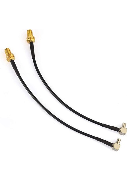 4g Anten Sma Dişi Ts9 Erkek Adaptör Kablosu 15 cm 2 Adet Harici Anten Yönlendirici Huawei E5372 E5577 E5786 E5787 (Yurt Dışından)