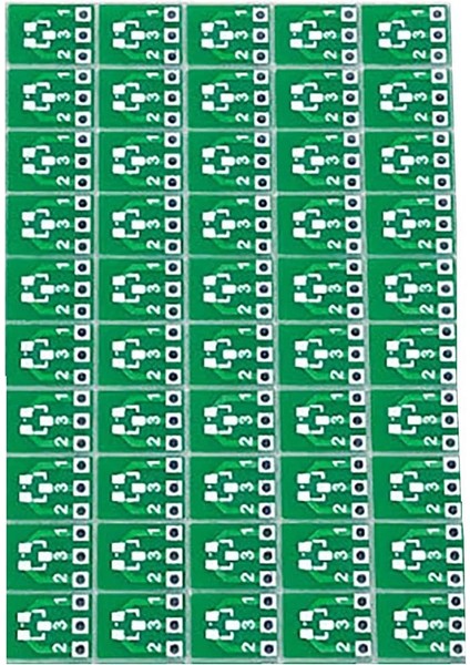 50 Adet SOT23 SOT23-3 Dönüş Sıp3 Çift Taraflı Smd Dönüş Dıp Sıp3 Adaptörü Dönüştürücü Plaka Sot Sıp Ic Soket Pcb Kartı Dıy Kiti (Yurt Dışından)