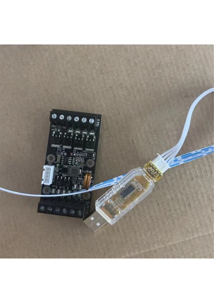 FX1N-10MT Plc Endüstriyel Kontrol Kartı Transistör Çıkışı 6 Giriş 4 Çıkış DC10-28V Güç Kaynağı Program Kablosu ile (Yurt Dışından) indirimleri