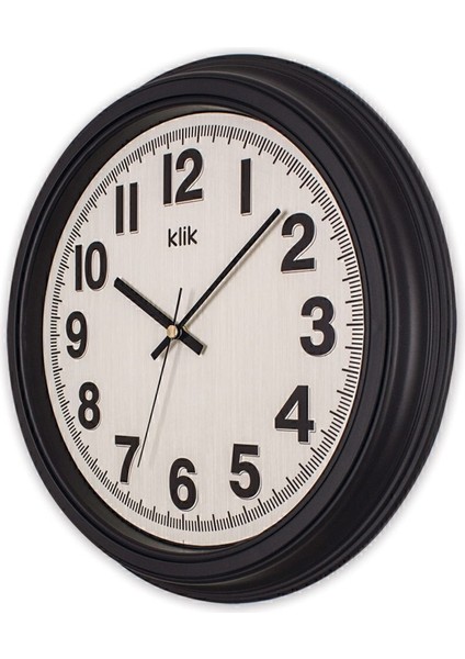 Auris Siyah Minimalist Duvar Saati modelleri