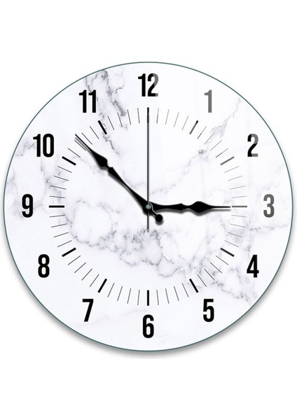 Cam Duvar Saati Yuvarlak 1029 30 x 30 cm fiyatları