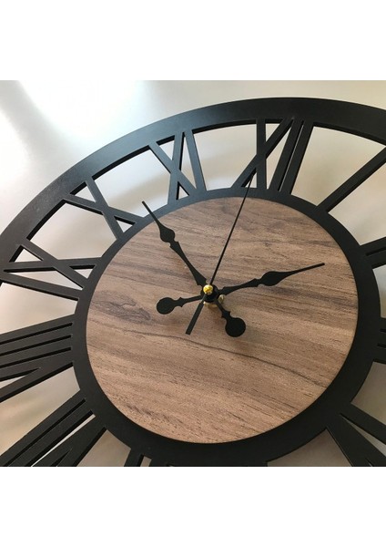 Ahşap Dekoratif Roma Rakamlı Duvar Saati fiyatları