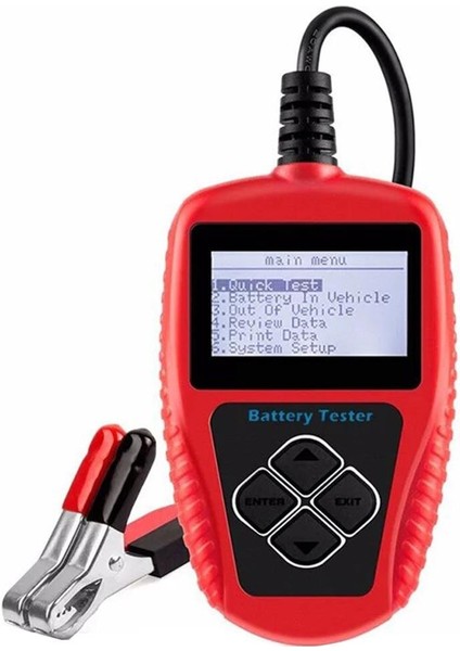 BA101 12V 30-220AH Akü Test Cihazı