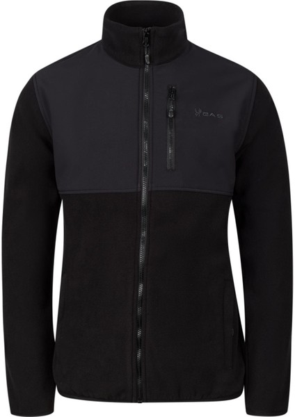 Picture Organic 2AS Cliff Erkek Parçalı Ince Polar Sweatshirt Siyah