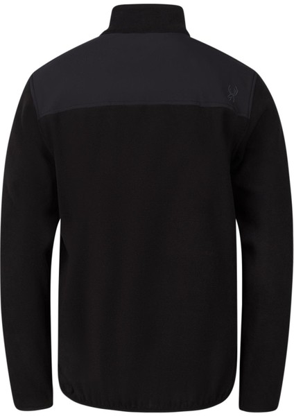 Picture Organic 2AS Cliff Erkek Parçalı Ince Polar Sweatshirt Siyah