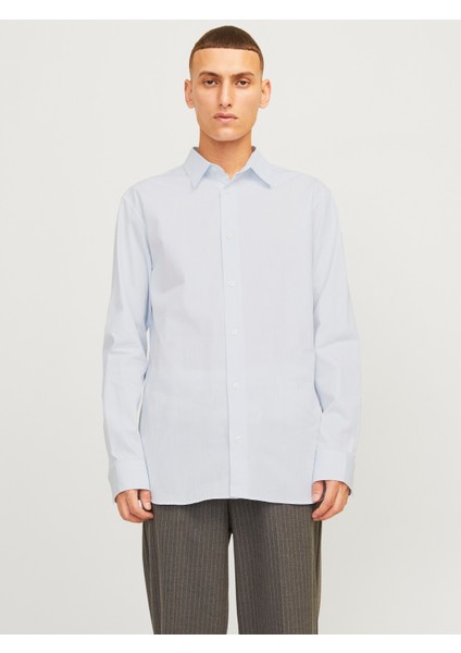 Jack Jones Erkek Rahat Kesim Çizgi Detaylı Gömlek 12260628 fiyatları