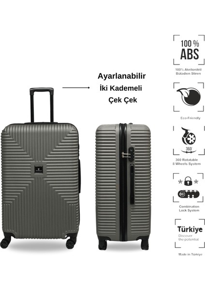 Bowtie Abs Büyük Boy Valiz fiyatları
