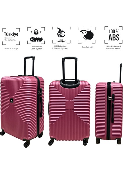 Bowtie Abs Büyük Boy Valiz