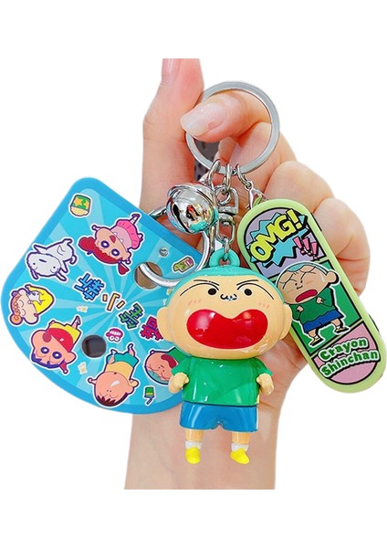 Karikatür Pastel Boya Küçük Yeni Süpermen Araba Anahtarlık Çekicilik Sevimli Bebek Çekicilik Anahtarlık (Yurt Dışından)
