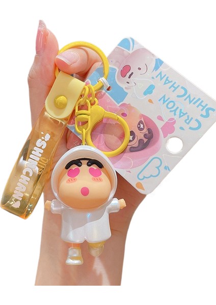 Karikatür Pastel Boya Küçük Yeni Süpermen Araba Anahtarlık Çekicilik Sevimli Bebek Çekicilik Anahtarlık (Yurt Dışından)