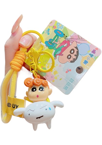 Karikatür Pastel Boya Küçük Yeni Süpermen Araba Anahtarlık Çekicilik Sevimli Bebek Çekicilik Anahtarlık (Yurt Dışından)