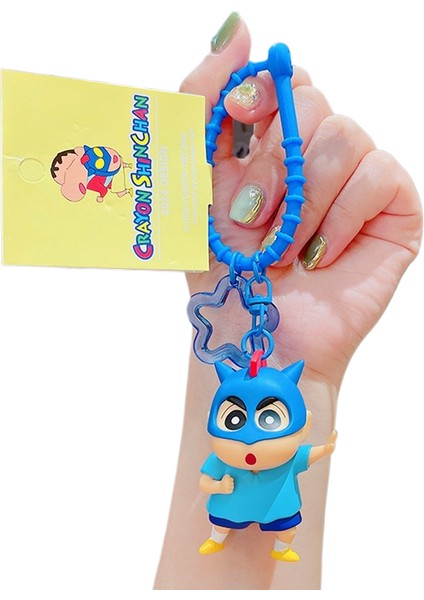 Karikatür Pastel Boya Küçük Yeni Süpermen Araba Anahtarlık Çekicilik Sevimli Bebek Çekicilik Anahtarlık (Yurt Dışından)