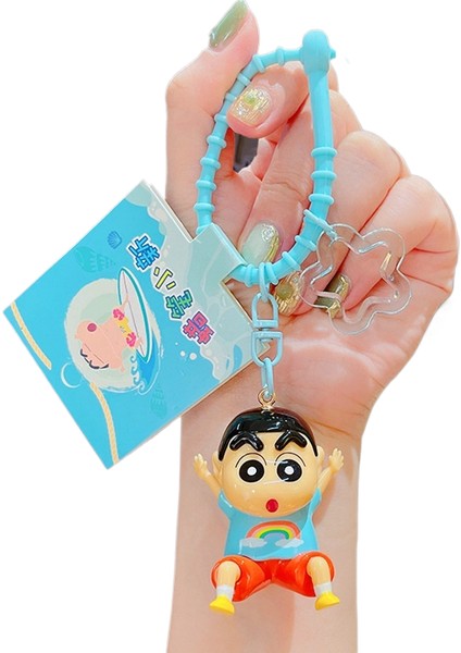 Karikatür Pastel Boya Küçük Yeni Süpermen Araba Anahtarlık Çekicilik Sevimli Bebek Çekicilik Anahtarlık (Yurt Dışından)