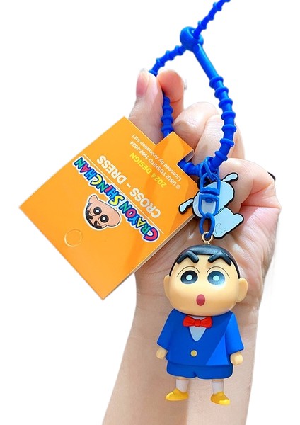 Karikatür Pastel Boya Küçük Yeni Süpermen Araba Anahtarlık Çekicilik Sevimli Bebek Çekicilik Anahtarlık (Yurt Dışından)