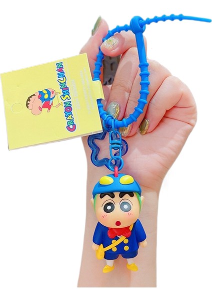 Karikatür Pastel Boya Küçük Yeni Süpermen Araba Anahtarlık Çekicilik Sevimli Bebek Çekicilik Anahtarlık (Yurt Dışından)