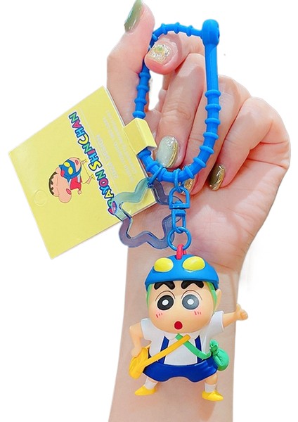 Karikatür Pastel Boya Küçük Yeni Süpermen Araba Anahtarlık Çekicilik Sevimli Bebek Çekicilik Anahtarlık (Yurt Dışından)