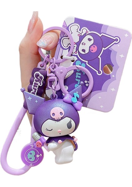 Sevimli Sanrio Mini Anahtarlık Karikatür Kolye Anahtarlık (Yurt Dışından)