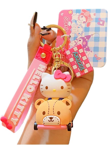 Sevimli Sanrio Mini Anahtarlık Karikatür Kolye Anahtarlık (Yurt Dışından)