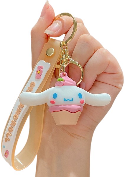 Sevimli Sanrio Mini Anahtarlık Karikatür Kolye Anahtarlık (Yurt Dışından)