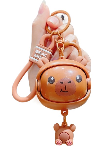 Karikatür Peluş Capi A Üfleme Kacıklar Anahtarlık Bebek Kolye Çift Anahtarlık Çekicilik Küçük Hediyeler (Yurt Dışından)