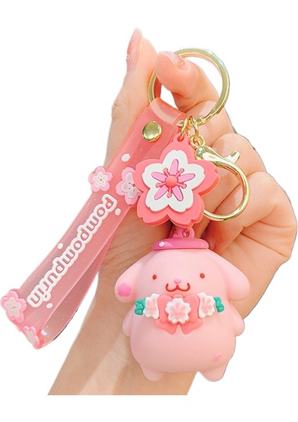 Sevimli Sanrio Mini Anahtarlık Karikatür Kolye Anahtarlık (Yurt Dışından)