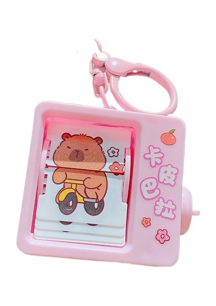 Karikatür Peluş Capi A Üfleme Kacıklar Anahtarlık Bebek Kolye Çift Anahtarlık Çekicilik Küçük Hediyeler (Yurt Dışından)