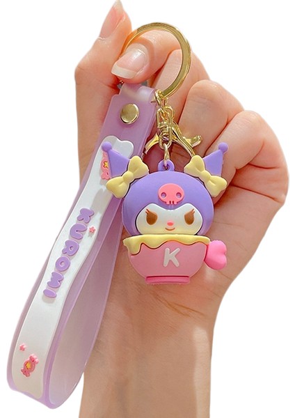Sevimli Sanrio Mini Anahtarlık Karikatür Kolye Anahtarlık (Yurt Dışından)
