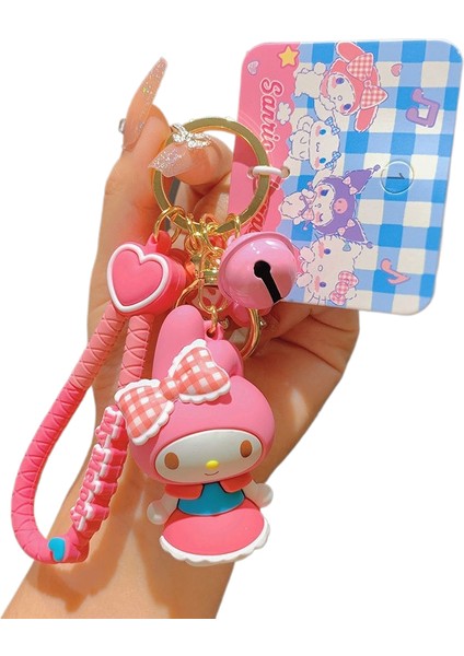 Sevimli Sanrio Mini Anahtarlık Karikatür Kolye Anahtarlık (Yurt Dışından)