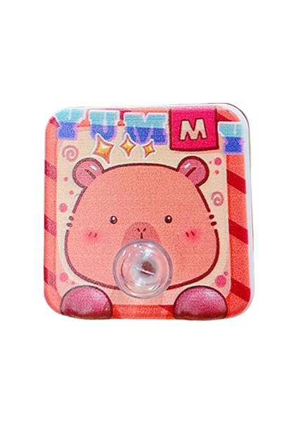 Karikatür Peluş Capi A Üfleme Kacıklar Anahtarlık Bebek Kolye Çift Anahtarlık Çekicilik Küçük Hediyeler (Yurt Dışından)