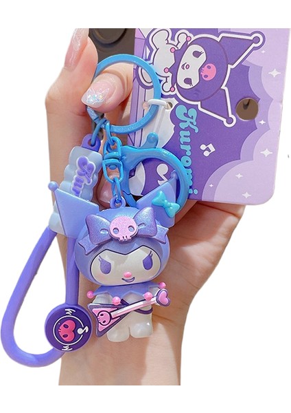 Sevimli Sanrio Mini Anahtarlık Karikatür Kolye Anahtarlık (Yurt Dışından)