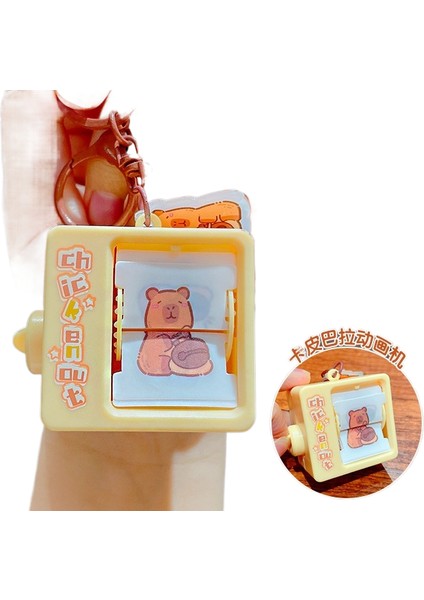 Karikatür Peluş Capi A Üfleme Kacıklar Anahtarlık Bebek Kolye Çift Anahtarlık Çekicilik Küçük Hediyeler (Yurt Dışından)