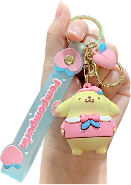 Sevimli Sanrio Mini Anahtarlık Karikatür Kolye Anahtarlık (Yurt Dışından)