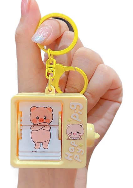 Karikatür Peluş Capi A Üfleme Kacıklar Anahtarlık Bebek Kolye Çift Anahtarlık Çekicilik Küçük Hediyeler (Yurt Dışından)