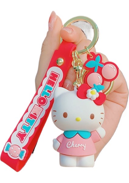 Sevimli Sanrio Mini Anahtarlık Karikatür Kolye Anahtarlık (Yurt Dışından)