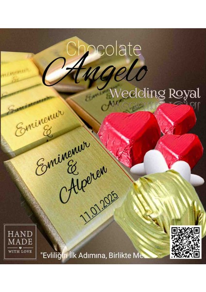 Angelo Chocolate Kız Isteme Çikolatası